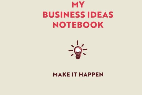 MY BUSINESS IDEAS NOTEBOOK: Business model canvas