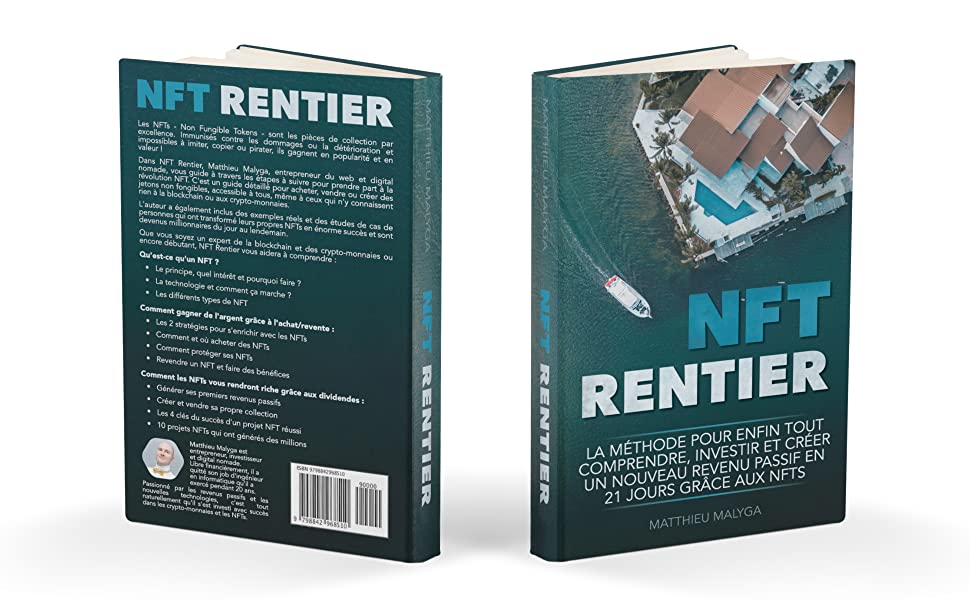 Couverture du livre NFT Rentier de Matthieu Malyga