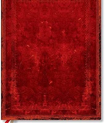 Red Moroccan Bold (Old Leather Collection) Ultra Business Planner 2023