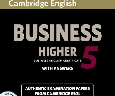 Cambridge English Business 5 Higher Self-study Pack (Student's Book with Answers and Audio CD)