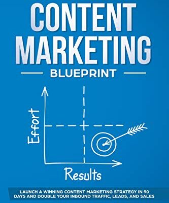 The One-Page Content Marketing Blueprint: Step by Step Guide to Launch a Winning Content Marketing Strategy in 90 Days or Less and Double Your Inbound Traffic, Leads, and Sales (English Edition)